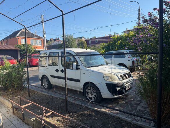 2015 Fiat Doblo I Рестайлинг, белый, 750000 рублей