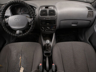 2004 Hyundai Accent ТагАЗ II, красный, 219000 рублей, вид 2