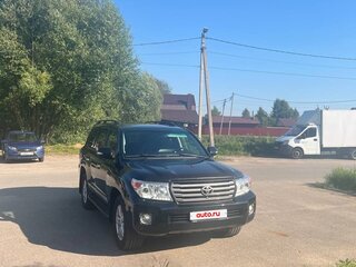 2014 Toyota Land Cruiser 200 Series Рестайлинг 1, чёрный, 3600000 рублей, вид 2