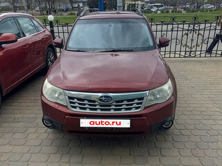2011 Subaru Forester III Рестайлинг, красный, 1150000 рублей, вид 1
