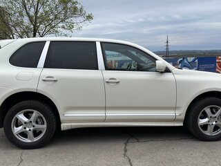 2008 Porsche Cayenne S I Рестайлинг (957), белый, 1700000 рублей, вид 5