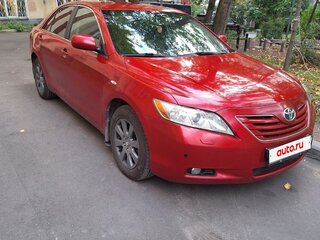 2007 Toyota Camry VI (XV40), красный, 1130000 рублей, вид 2