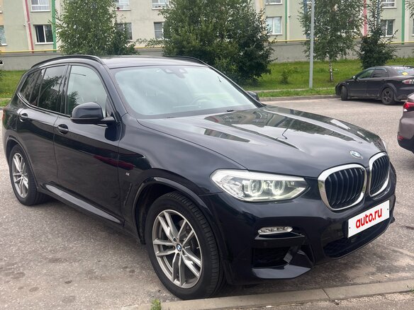 2018 BMW X3 20d xDrive III (G01), чёрный, 3950000 рублей - вид 2