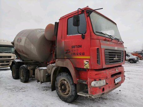 2022 МАЗ Бетоносмеситель, красный, 2778750 рублей, вид 2