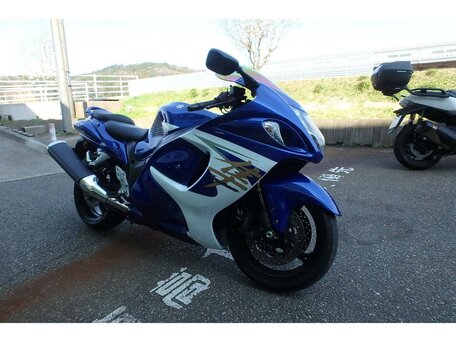 2007 Suzuki GSX 1300 R Hayabusa, синий, 899000 рублей, вид 3