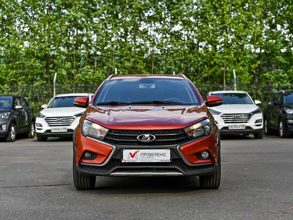 2019 Lada (ВАЗ) Vesta SW I, оранжевый - вид 1