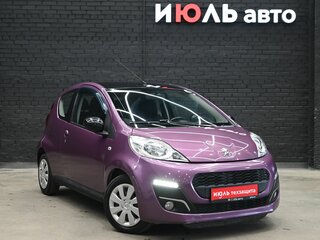 2013 Peugeot 107 I Рестайлинг 2, фиолетовый, 520000 рублей, вид 3