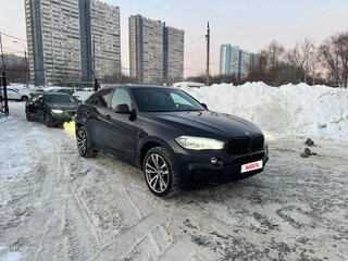 2016 BMW X6 40d II (F16), чёрный, 3400000 рублей, вид 3