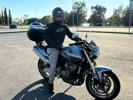 2005 Honda CB 600F Hornet, серебристый, 395000 рублей, вид 1