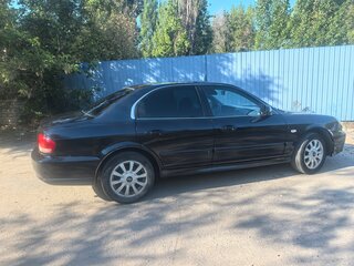 2006 Hyundai Sonata ТагАЗ IV (EF) Рестайлинг, чёрный, 395000 рублей, вид 4
