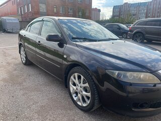 2006 Mazda 6 I (GG) Рестайлинг, пурпурный, 350000 рублей, вид 4