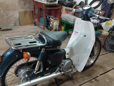 1990 Suzuki TS 50, синий, 75000 рублей, вид 3