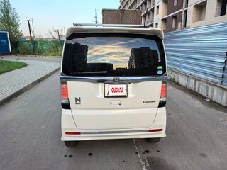 2015 Honda N-BOX I Рестайлинг, белый, 850000 рублей, вид 5