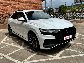 2021 Audi Q8 55 TFSI I (4M), белый, 9100000 рублей, вид 5