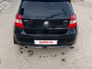 2006 BMW 1 серии 118i I (E81/E82/E87/E88), чёрный, 633000 рублей, вид 5
