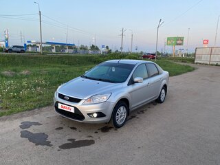 2008 Ford Focus II Рестайлинг, серебристый, 450000 рублей, вид 1