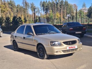 2006 Hyundai Accent ТагАЗ II, бежевый, 260000 рублей, вид 1