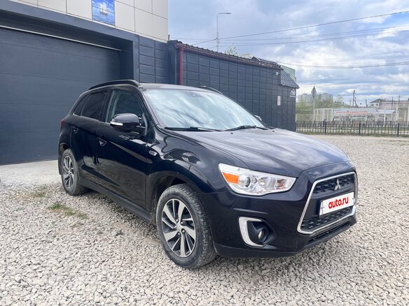 2014 Mitsubishi ASX I Рестайлинг, чёрный, 1250000 рублей - вид 1