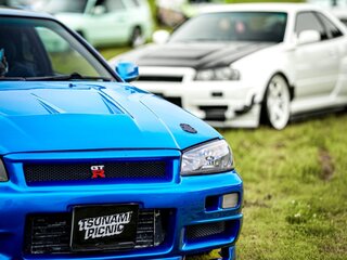 1999 Nissan Skyline X (R34), синий, 2450000 рублей, вид 1