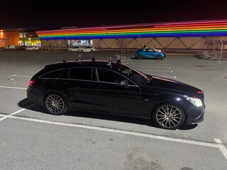2017 Mercedes-Benz CLS 350 BlueTEC II (C218) Рестайлинг, чёрный, 3500000 рублей, вид 5