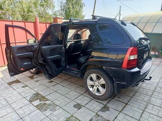 2006 Kia Sportage II, чёрный, 900000 рублей, вид 5