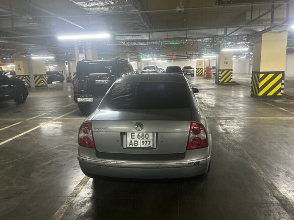 2002 Volkswagen Passat B5 Рестайлинг, серебристый, 285000 рублей - вид 9