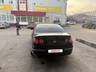 2006 Volkswagen Passat B6, чёрный, 735000 рублей, вид 3