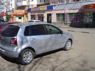 2007 Volkswagen Polo IV Рестайлинг, серебристый, 450000 рублей, вид 3