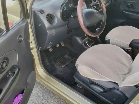 2008 Daewoo Matiz I Рестайлинг, бежевый, 270000 рублей - вид 6
