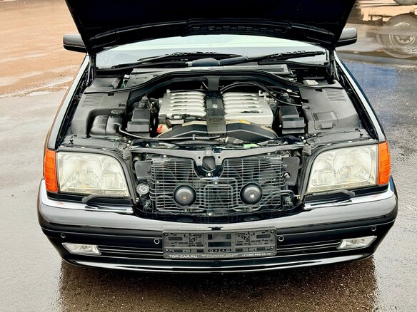 1998 Mercedes-Benz S-Класс 600 Long III (W140) Рестайлинг, чёрный, 11900000 рублей - вид 8