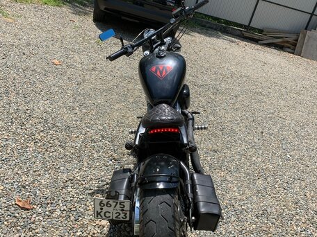 1998 Honda Steed 600, чёрный, 310000 рублей, вид 4