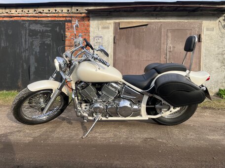 1998 Yamaha XVS400 Drag Star, белый, 320000 рублей, вид 3