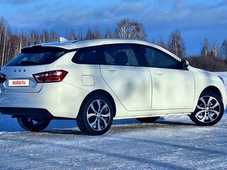 2018 Lada (ВАЗ) Vesta SW I, белый, 1300000 рублей, вид 1