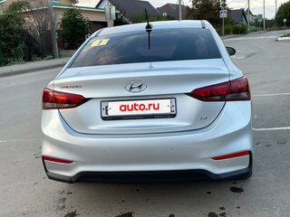 2018 Hyundai Solaris II, серебристый, 1100000 рублей, вид 4