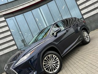 2021 Lexus RX 450hL IV Рестайлинг, синий, 4545750 рублей, вид 2
