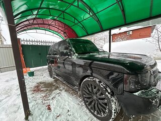 2007 Land Rover Range Rover Supercharged III Рестайлинг, чёрный, 1300000 рублей, вид 4