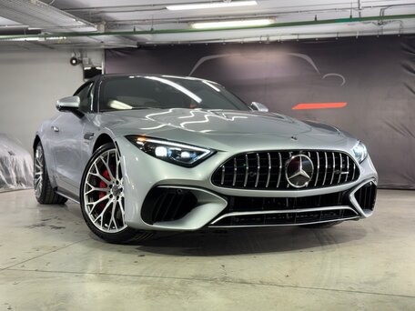 2022 Mercedes-Benz SL-Класс AMG SL 55 55 AMG IV (R232), серебристый, 15550000 рублей, вид 3