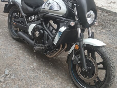2021 Kawasaki EN650 Vulcan S, белый, 700000 рублей, вид 3