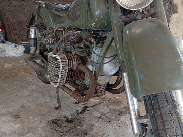 1955 Урал M-72, зелёный, 32000 рублей - вид 5
