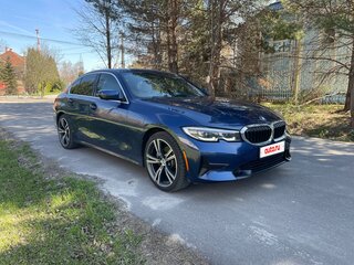 2021 BMW 3 серии 330i xDrive VII (G2x), синий, 3900000 рублей, вид 1