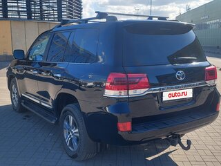 2018 Toyota Land Cruiser 200 Series Рестайлинг 2, чёрный, 6540000 рублей, вид 4