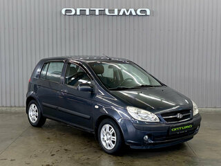 2007 Hyundai Getz I Рестайлинг, чёрный, 597000 рублей, вид 3