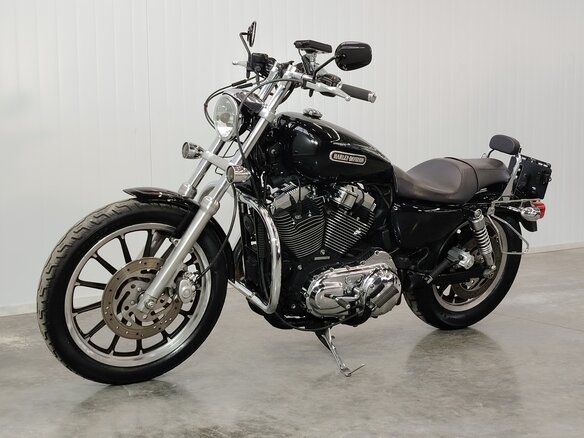 2010 Harley-Davidson Sportster 1200, чёрный, 649000 рублей - вид 3