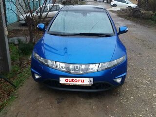 2007 Honda Civic VIII, синий, 1390000 рублей, вид 2