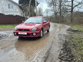 2001 Subaru Impreza II, красный, 300000 рублей, вид 2