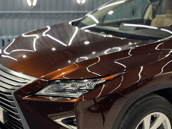 2017 Lexus RX 200t IV, коричневый, 4300000 рублей - вид 4