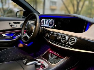 2018 Mercedes-Benz S-Класс 450 VI (W222, C217) Рестайлинг, чёрный, 6150000 рублей, вид 5