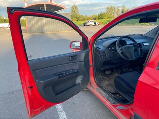 2008 Hyundai Getz I Рестайлинг, красный, 370000 рублей, вид 3