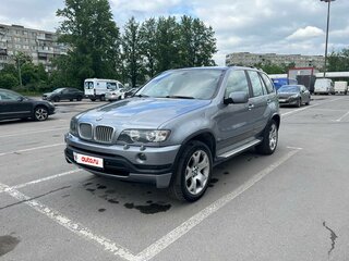 2002 BMW X5 3.0i I (E53), серебристый, 870000 рублей, вид 1