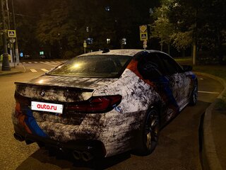 2019 BMW 5 серии M550i xDrive VII (G30/G31/G38), чёрный, 4050000 рублей, вид 3